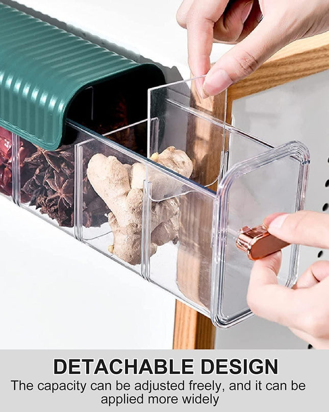 Clear Wall Mounted Drawer Organizer