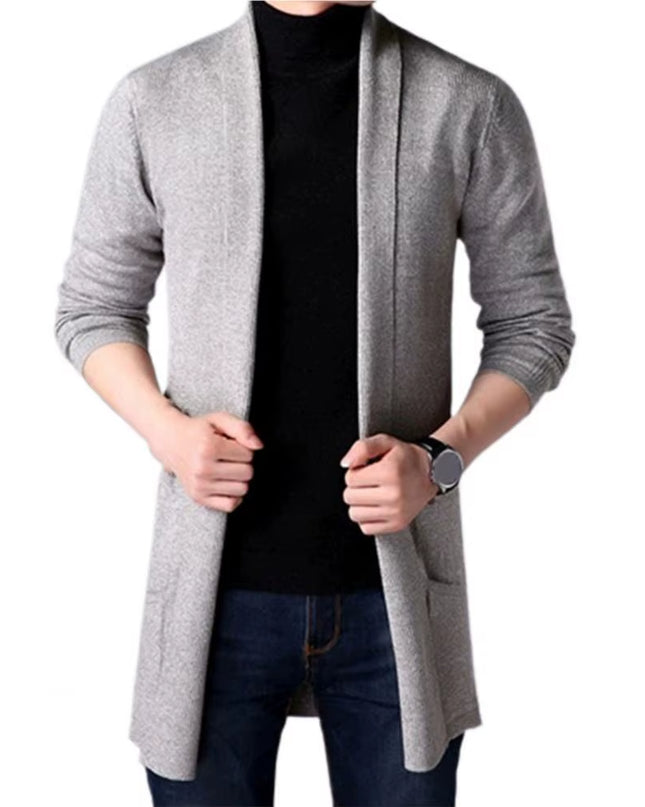 Useful Cardigan Sweater All Match Autumn Knitting Sweater Men Winter Knitting Sweater Coat