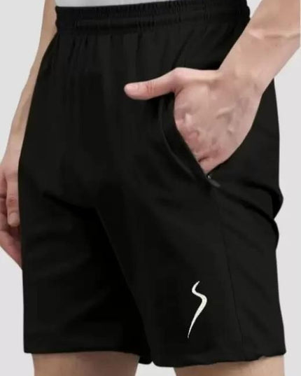 Combo of 4 Men's Cotton Polyester Shorts
