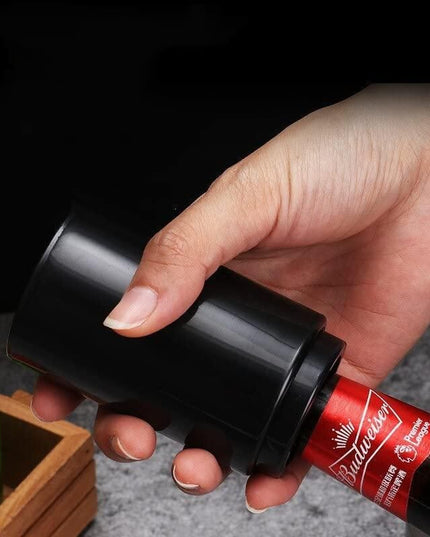 Stainless Steel Automatic Push & Pull Bottle Opener