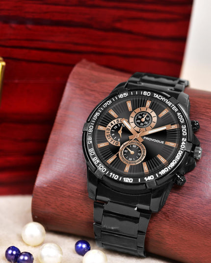 Stainless Steel Analog Watch For Men