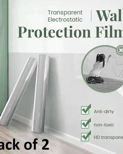 Self- Adhesive Transparent Electrostatic Wall Protection Film Buy 1 Get 1 Free
