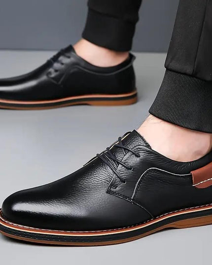 Men's Derby Party Lace Up Casual Shoes