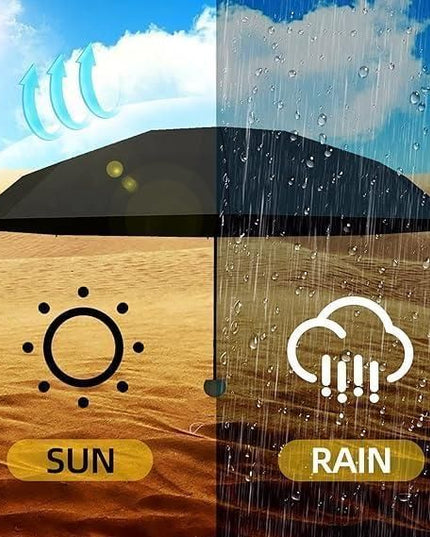 Mini Umbrella with Case for Men & Women (Manual Open)