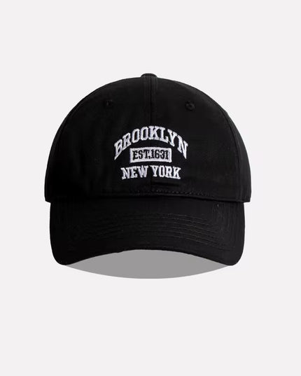 Soft Cotton Letter Embroidered Baseball Cap for Women Men Casual Outdoor Sports Curved Brim Visor Hats Unisex Hip Hop Dad Caps