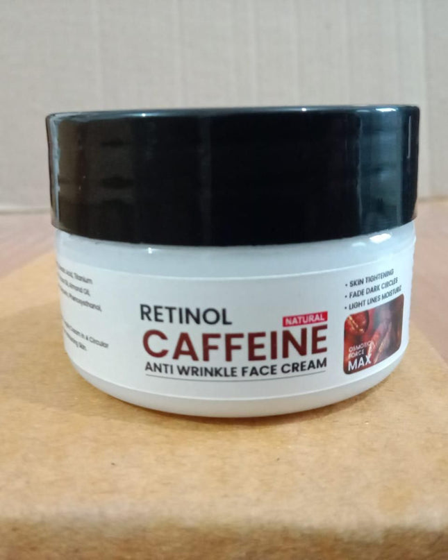Retinol Caffeine Anti Wrinkle Face Cream (Pack of 2)