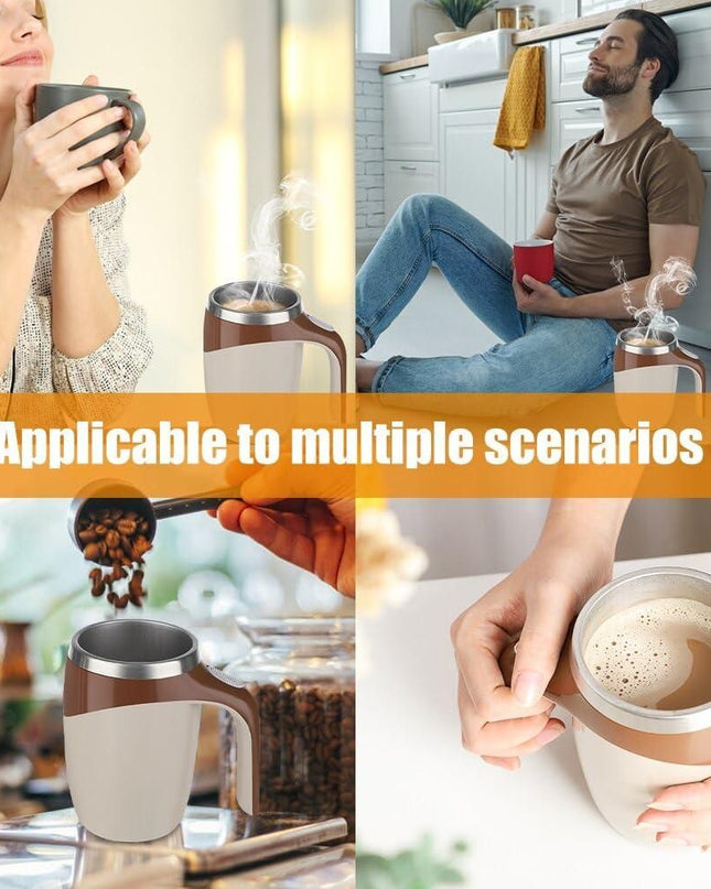 Self Stirring Magnetic Mug