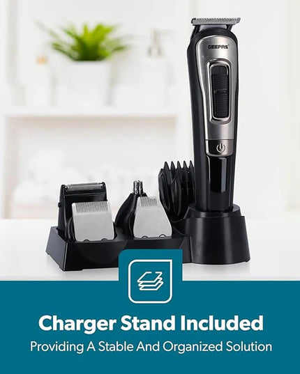 11-In-1 Men'S Grooming Kit, Beard Trimmer, Hair Clipper & Shaver Set