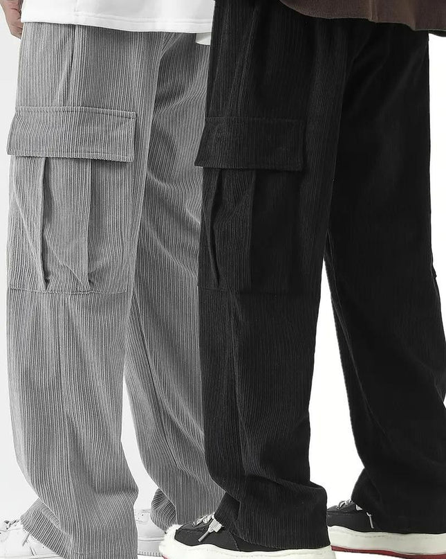 Men's Corduroy Cargo Pant Pack of 2