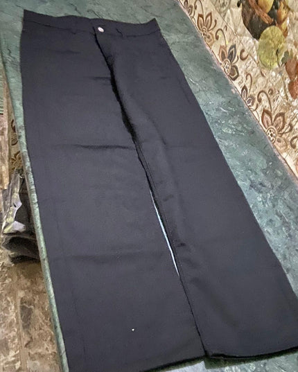 Men's Loose Fit Mid Rise Black Jeans