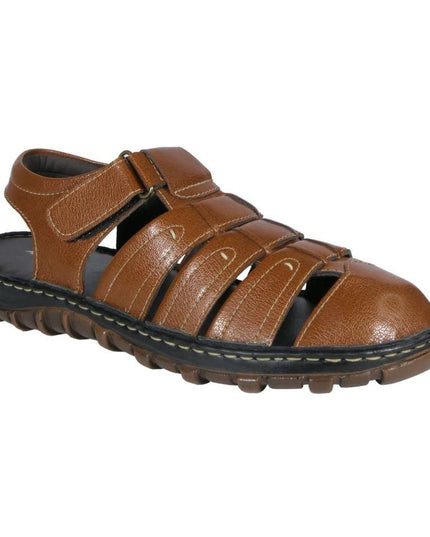 AM PM Men's Daily wear Leather Sandals