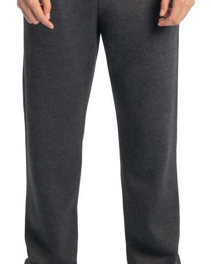 Eversoft Fleece Elastic Bottom Sweatpants with Pockets, Relaxed Fit, Moisture Wicking, Breathable