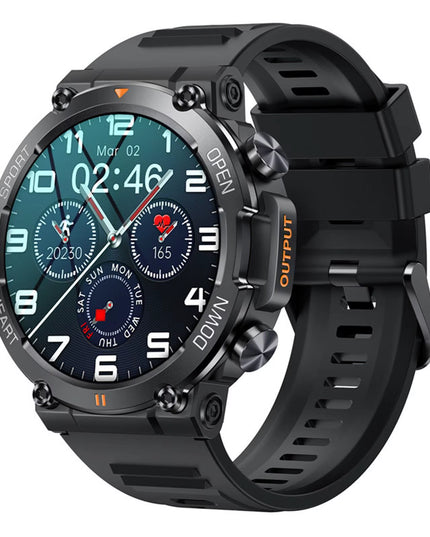 K56Pro Smart Watch for Men Heart Rate Blood Bluetooth Sport 400Mah Long Standby 1.39 Inch 360*360 HD Screen Outdoors Smartwatch