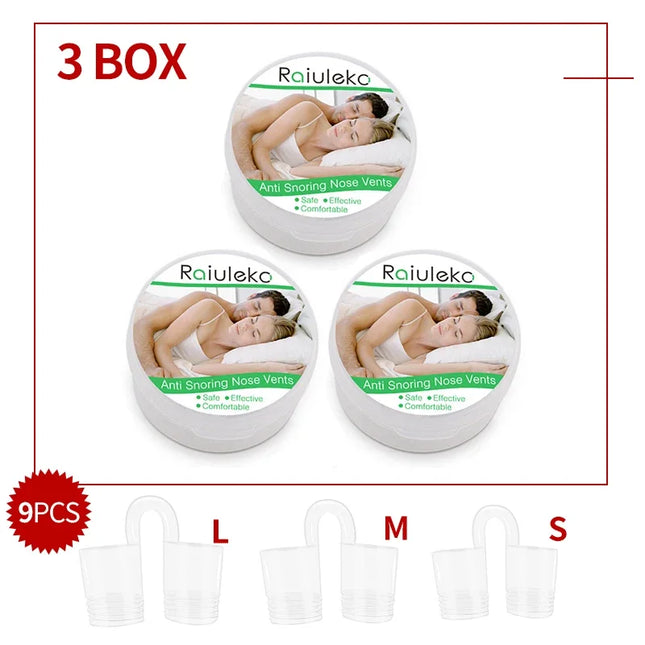 Anti Snoring Nasal Dilator for Easy Breathing Preventing Snoring Breathe Aid Stop Snore Device Easy Breathing Improvement Sleep