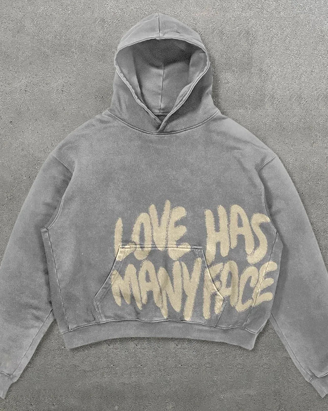 Harajuku Oversized Letter Print Streetwear High Quality Hoodie Vintage Streetwear Women Sweatshirt Goth Jacket Y2K Hoodies Women