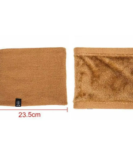 Fashion Soft Knitted Neck Warmer Sport Scarf Women Men Face Cover Winter Skating Running Warm Scarves Thick Cold-Proof Collar