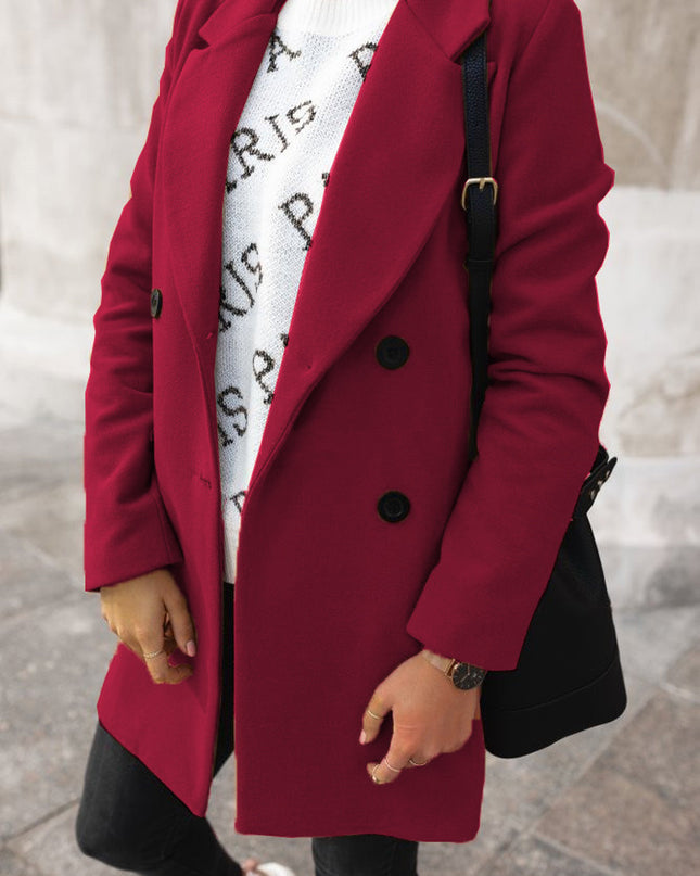 Woolen Coat Woman