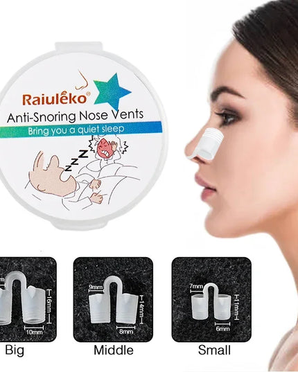 Anti Snoring Nasal Dilator for Easy Breathing Preventing Snoring Breathe Aid Stop Snore Device Easy Breathing Improvement Sleep
