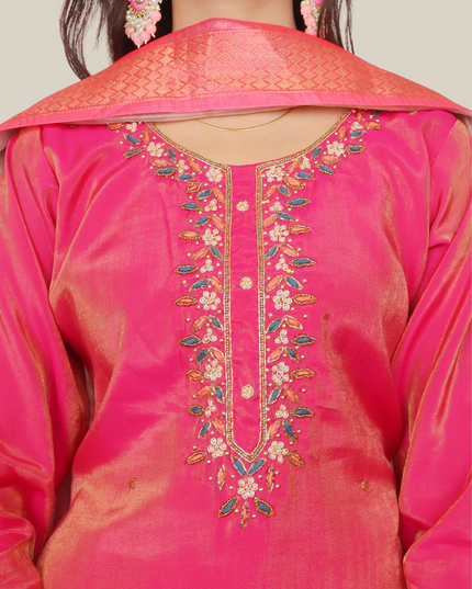 Women's Straight Kurta-Pant, and Dupatta Set-3