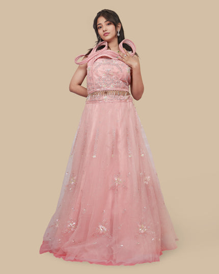 Stone & Sequins Lehenga Choli Set-2