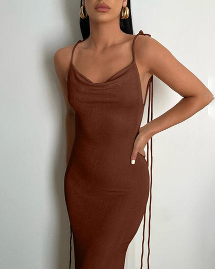 Backpack Hip Dress Fashion Dress