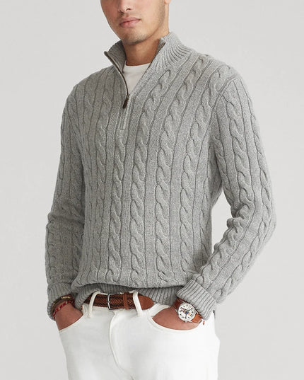 'S Italy Style Brand Cotton Sweater Men Trend Twist Thick Sweaters for Men Chandail Svetr Maglione Sweatshirt