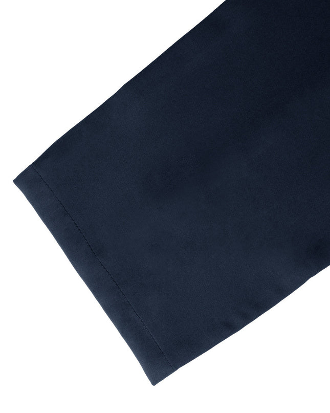 Men'S Double Fold Line Solid Color Casual Suit Pants
