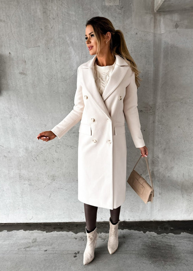 Fashion Casual Woolen Coat Women