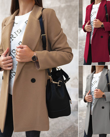 Woolen Coat Woman