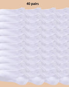 40 Pairs Wh / One Size