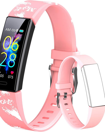 Kids Watch Fitness Tracker, Fitness Watches for Kids, Activity Tracker with Pedometers, Stopwatch, IP68 Waterproof, 11 Sport Modes Smart Watch for Kids Age 6-16 Years Old
