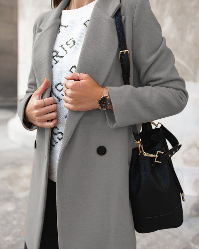 Woolen Coat Woman