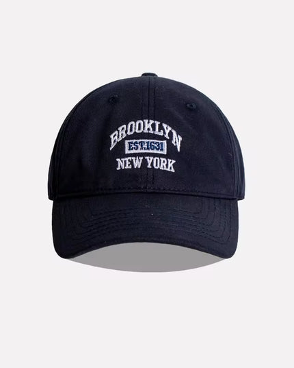 Soft Cotton Letter Embroidered Baseball Cap for Women Men Casual Outdoor Sports Curved Brim Visor Hats Unisex Hip Hop Dad Caps