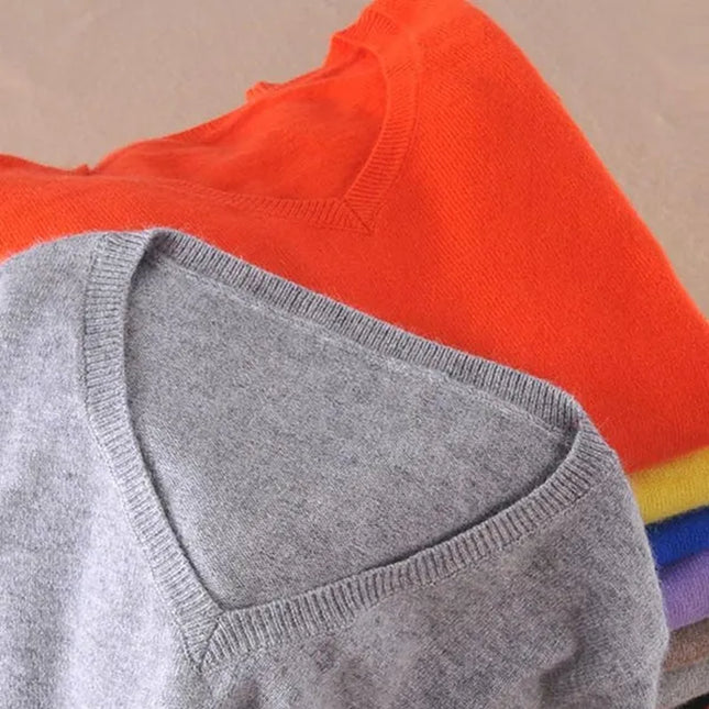 Plus Size S-XXXL Women Wool Pure Cashmere Sweater Pull Femme Long Sleeve Women Knitting Sweaters Pullovers 18 Colors
