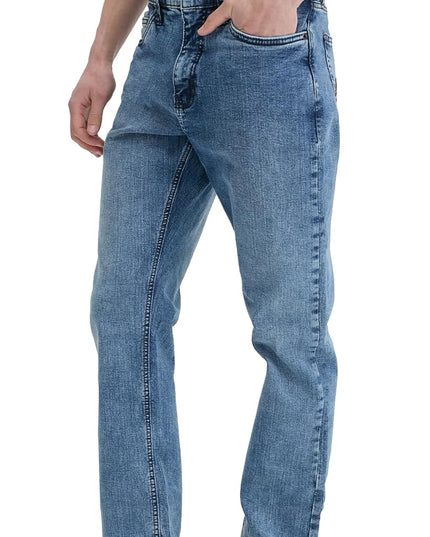 Mens Jeans Relaxed Fit – Straight Leg Stretch Jeans for Men – Ultimate Comfort Superflex Pants