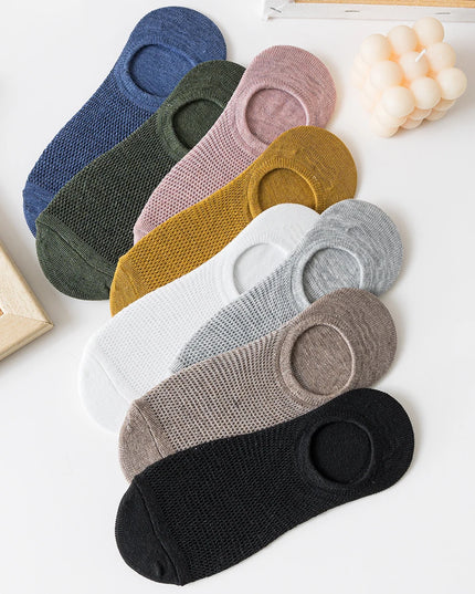5 Pairs Womens Socks Lovely Cow Pattern Short Socks Creative Printing Socks Ankle Sock