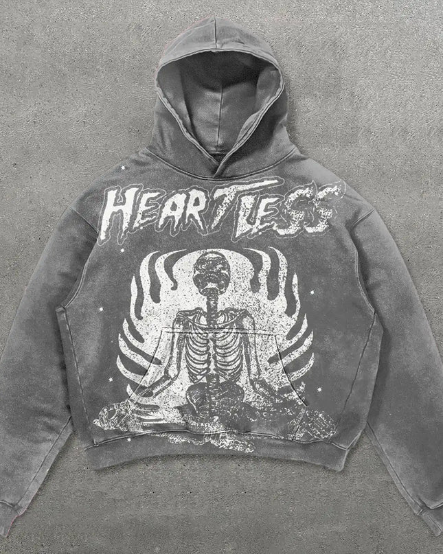 Harajuku Oversized Letter Print Streetwear High Quality Hoodie Vintage Streetwear Women Sweatshirt Goth Jacket Y2K Hoodies Women