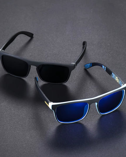 2Pcs Square Polarized Sunglasses anti Glare Sun Shades for Summer Party Vacation Travel Driving Fishing