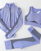 3Pcs Set Blue / Xl