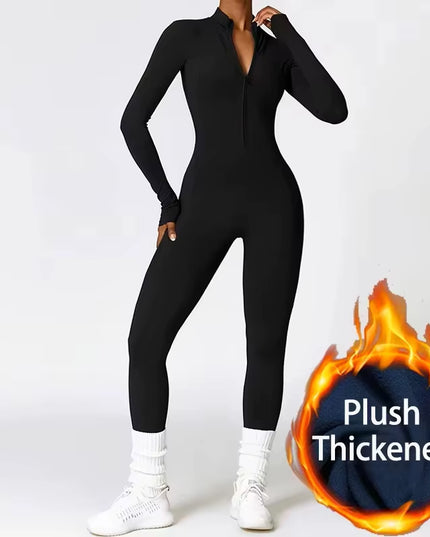 Summer Zipper Workout Jumpsuit Sports Overalls Women Gym Clothing Running Fitness Suits Gym Tracksuit Short Sportswear Yoga Set