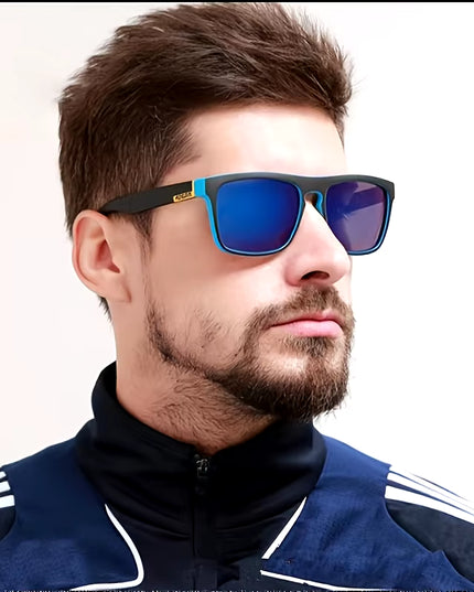 2Pcs Square Polarized Sunglasses anti Glare Sun Shades for Summer Party Vacation Travel Driving Fishing