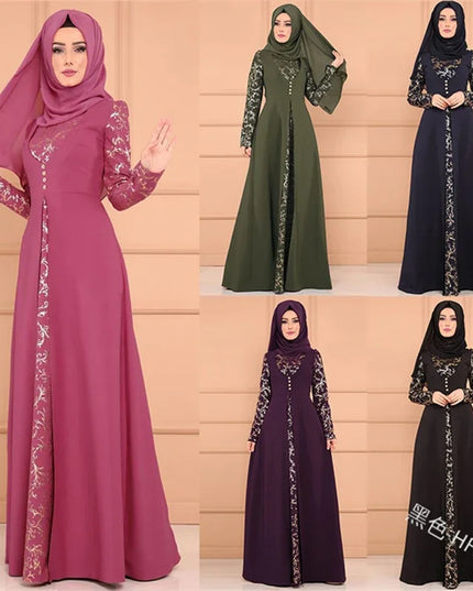 Muslim Fashion Dubai Bangladesh Turkey for Muslim Dress Women Middle East Ramadan Arab Islamic Prayer Clothing Islamic Clothing