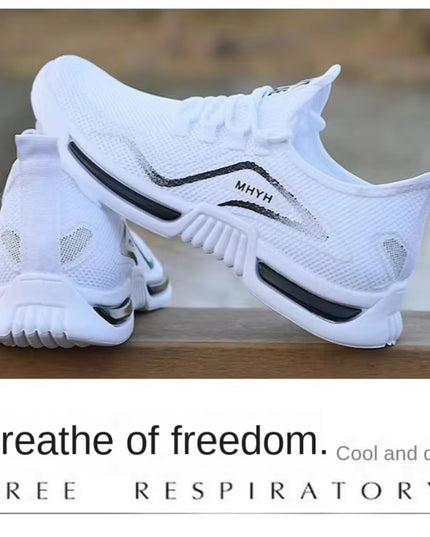 Male Sneakers Simple Men'S Casual Shoes Spring Outdoor Non-Slip Mens Shoes Breathable Man Running Shoes
