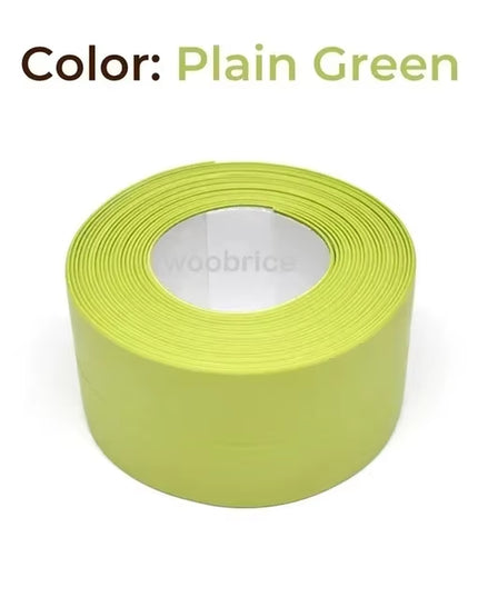 1 Roll PVC Sealing Strip Tape for Bathroom Bath Toilet Kitchen Caulk Tape Self Adhesive Waterproof Wall Sticker Mold Proof Tapes