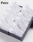 10 Pairs White / One Size