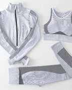 3Pcs Set Gray / Xl