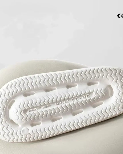Cute Couple Pillow Slippers Female Summer Wear 2024 New Bathroom Bath Non-Slip Indoor Home Eva Thick Bottom Sandals