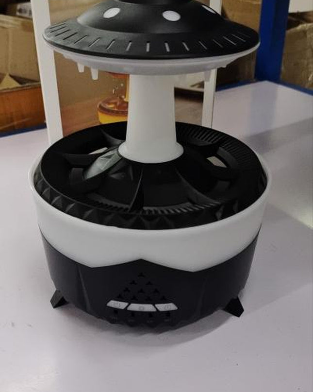 New UFO Raindrop Humidifier Water Drop Air Humidifier USB Aromatherapy Essential Oils Aroma Air Diffuser Household Mist Maker Home Decor
