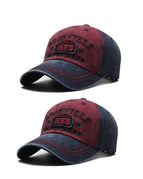 Adjustable / Burgundy 2Pc