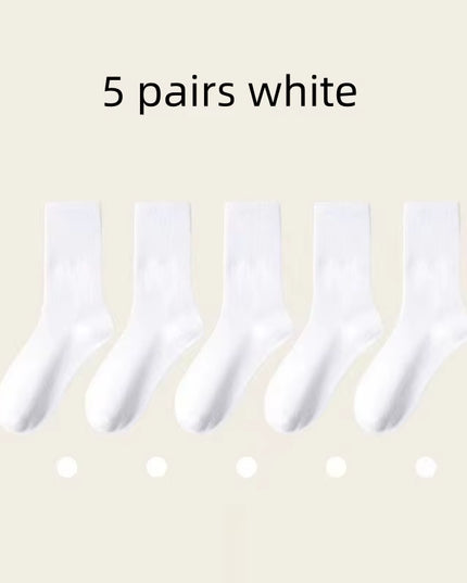5 Pairs Womens Socks Lovely Cow Pattern Short Socks Creative Printing Socks Ankle Sock